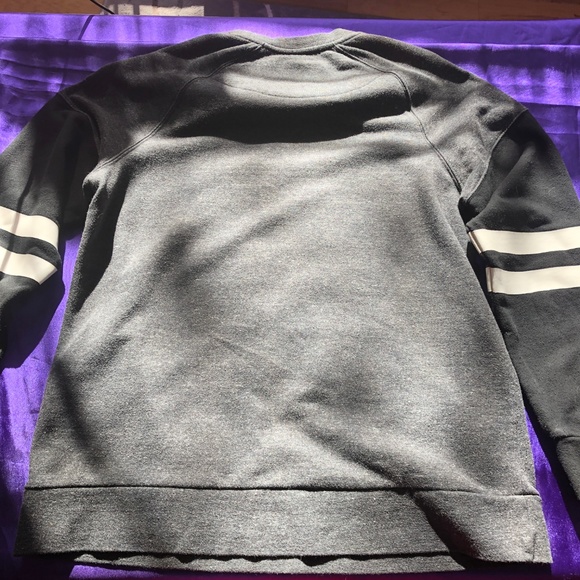 🎇Morse Code Gray - Black Cotton Mix, "89" Sweater - Picture 7 of 8